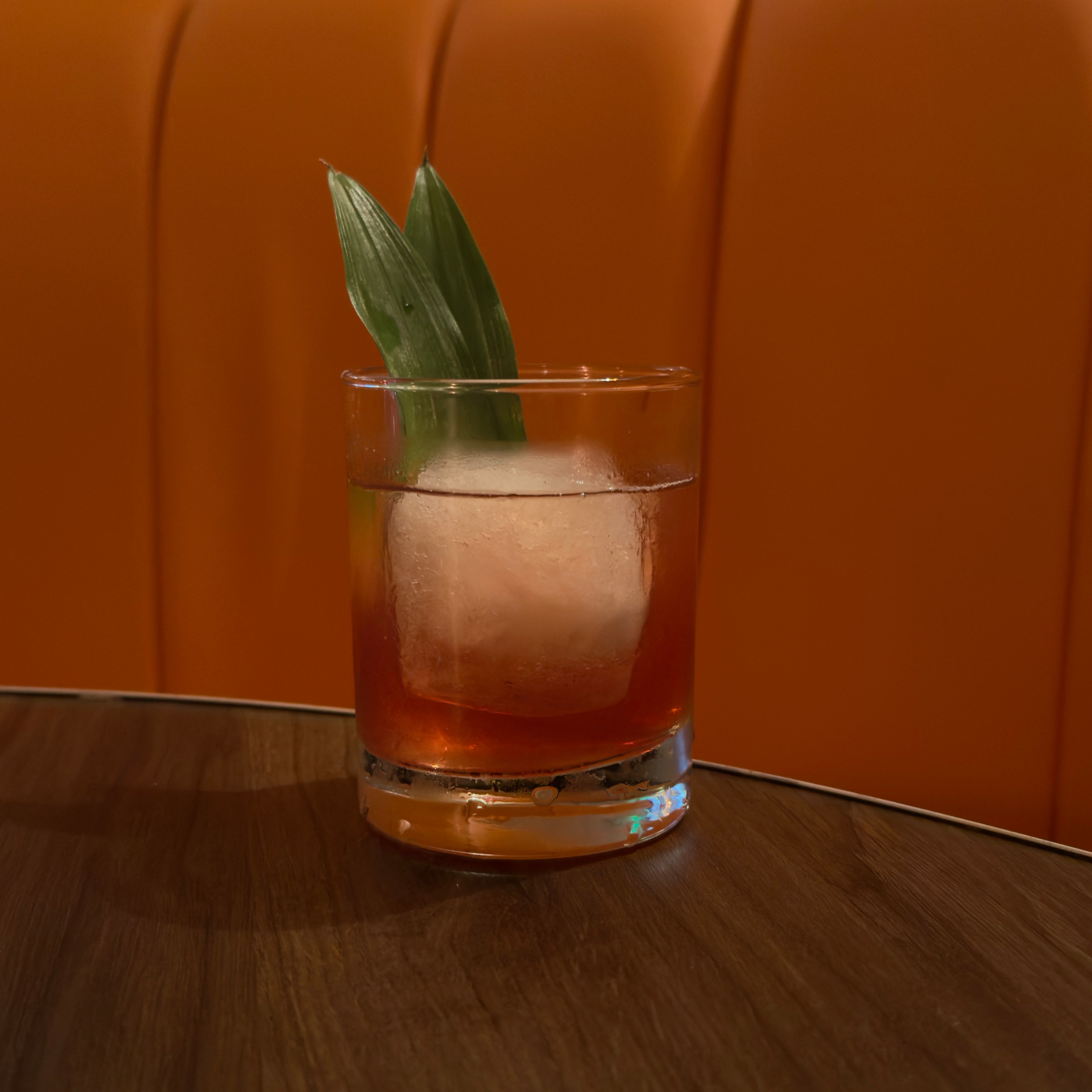 Fat Washed Añejo Manhattan