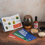 Onggi Fermentation Starter Kit with Adam Field onggi jar and JANG Korean-style fermented hot sauce