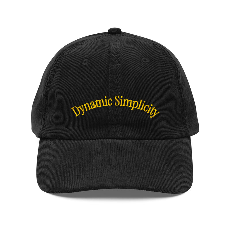 Dynamic Simplicity Corduroy Cap