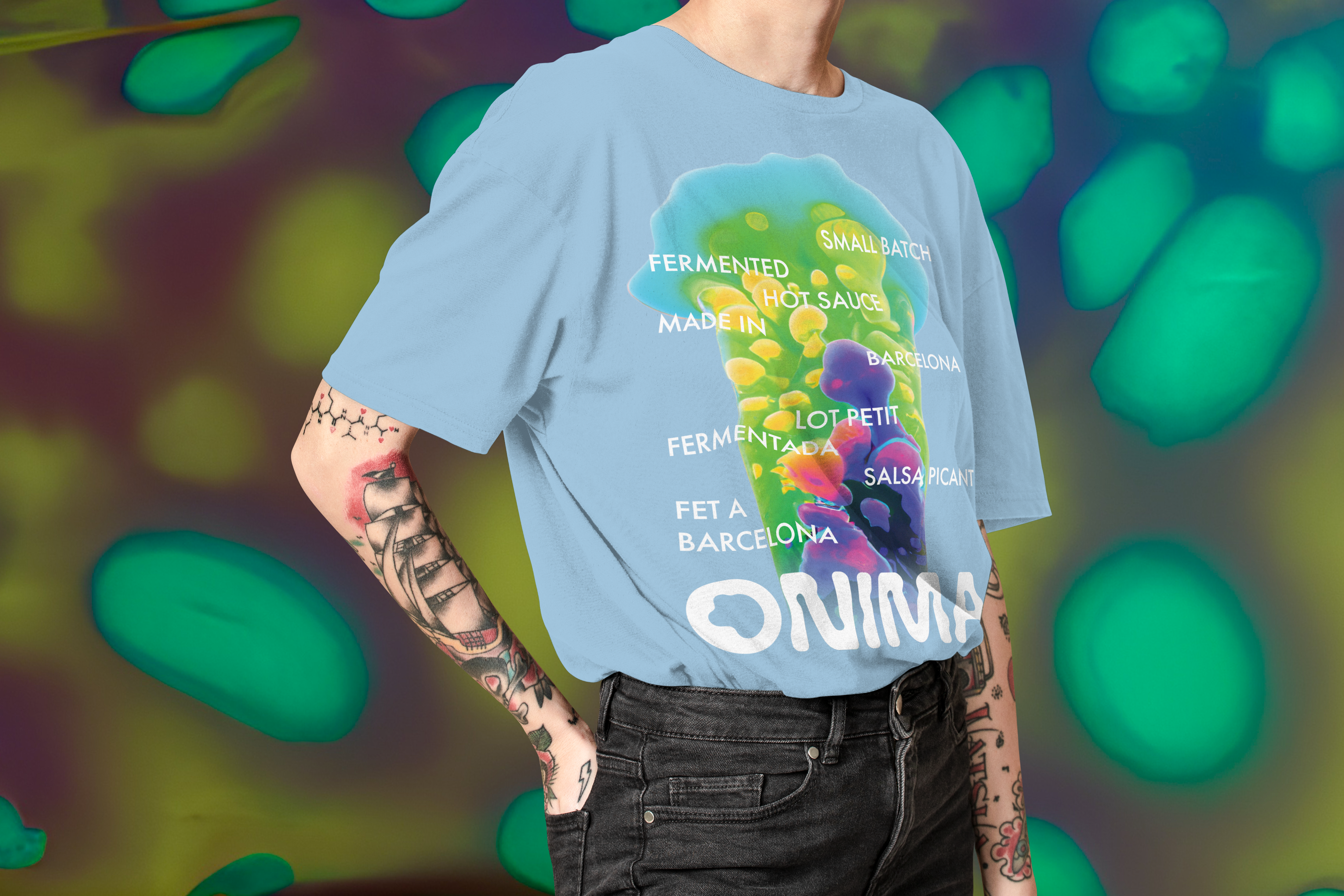 Camiseta unisex de algodón pesado "BLOB"